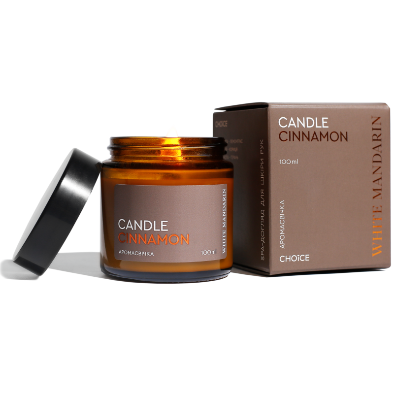 Aromalight «CANDLE CINNAMON» SPA-care for the skin of the hands