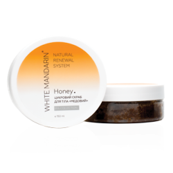 Sugar scrub for the body "Honey". SPA collection